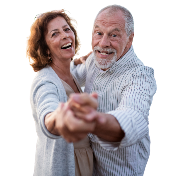 Happy Seniour Couple Dancing in Summerlin, NV